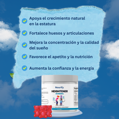 Nourify Heightener Gummies (ESP)